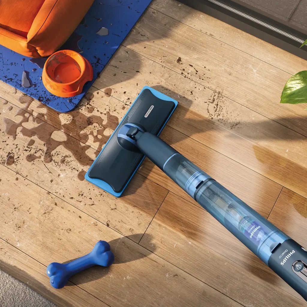 Philips OneUp 5000 review: lichte elektrische dweil met een gebruiksaanwijzing